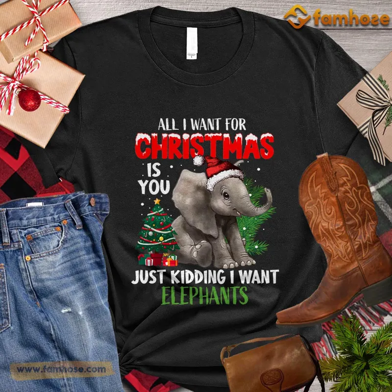 Christmas Donkey T-shirt Merry Christmas Gift For Donkey Lovers Donkey Farm Donkey Tees
